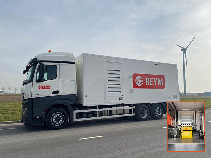 KOKS high pressure - hot water unit delivered to REYM Rotterdam